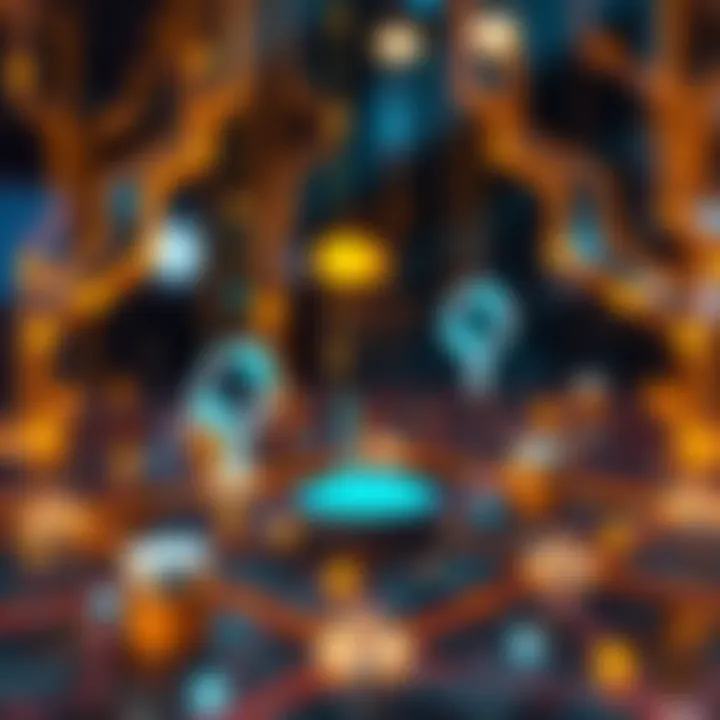 Future Trends in Digital Interactions A conceptual image depicting future trends in digital interactions