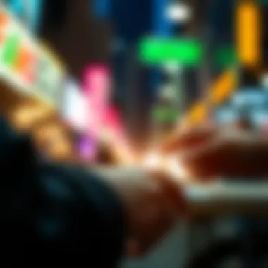 Visual representation of cashless transactions with Tango