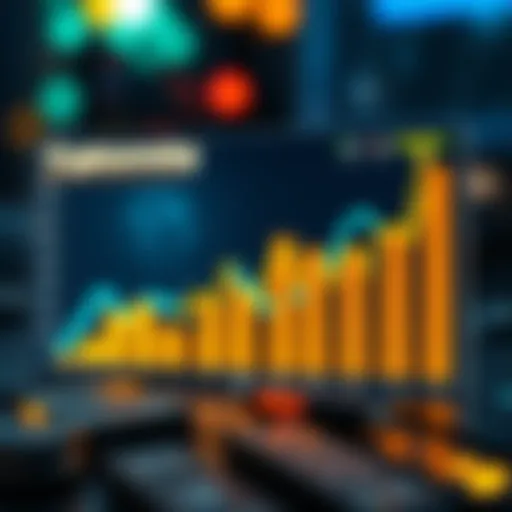 Graph showing cryptocurrency tax trends