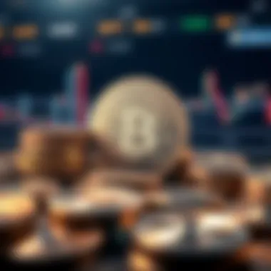 Capital Gains in Cryptocurrency Trading Visual depiction of profit and capital gains from trading