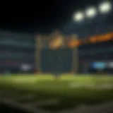 NFL logo integrated with blockchain technology