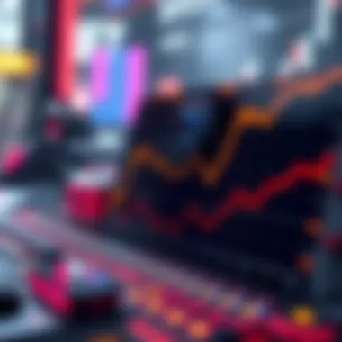 Graph depicting the economic trends of NFT marketplaces