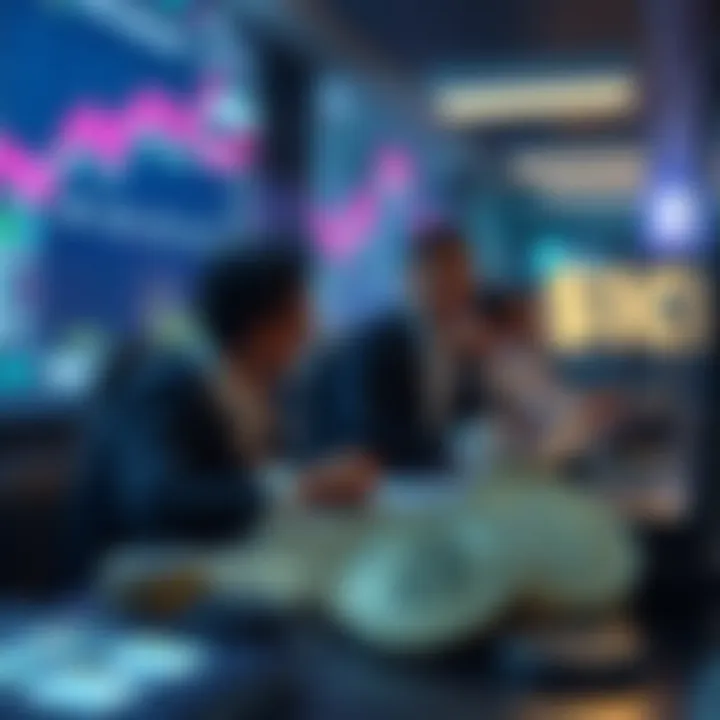 Visual representation of market sentiment influencing the RIA dollar exchange rate.