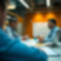 Strategic planning session at Coinbase