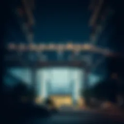 Corporate headquarters of the largest auditing firm depicting modern architecture