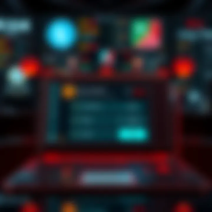 Digital Solutions for Currency Conversion Digital wallet interface showcasing currency conversion options