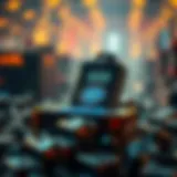 Conceptual representation of ARB sales in cryptocurrency