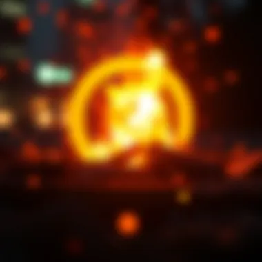 Blockchain Technology Behind Bonfire Visual representation of blockchain technology underlying Bonfire