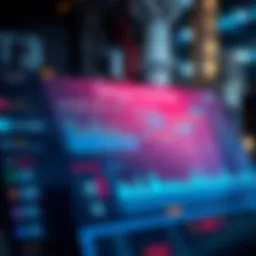 Overview of DApp Radar interface with NFT metrics displayed