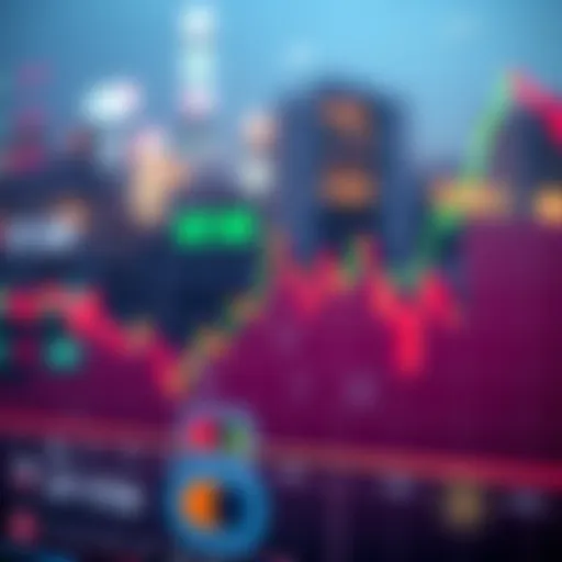 Stock Price Dips and Recoveries Graph illustrating stock price dips and recovery patterns