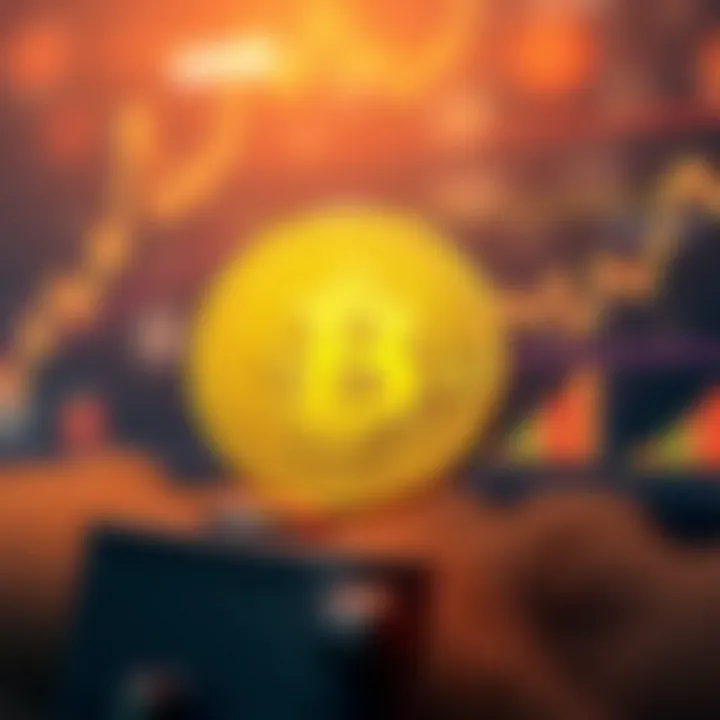 Analyzing Market Trends in Cryptocurrency Visual representation of market trends in crypto