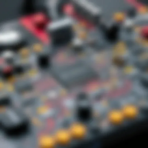 Detailed schematic of GPU architecture