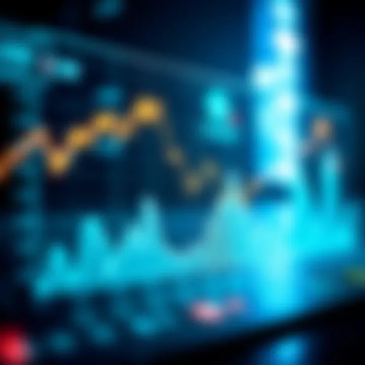 Graph showcasing financial metrics influencing Hyperledger Fabric