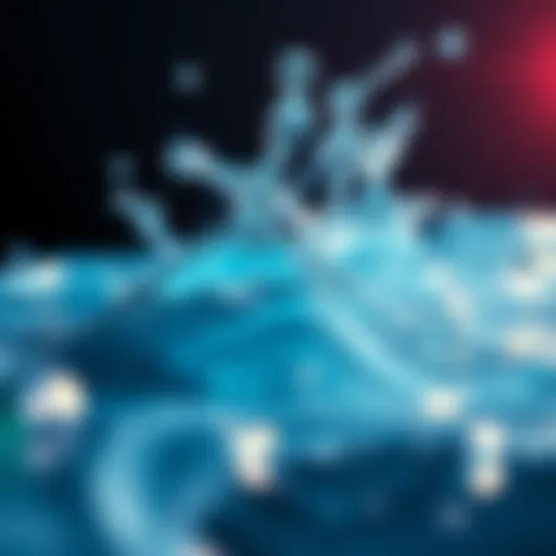 Dynamics of Liquid Crypto Conceptual representation of liquid crypto dynamics