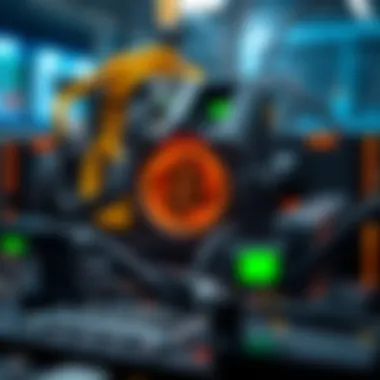 Efficiency enhancement in cryptocurrency mining through pools