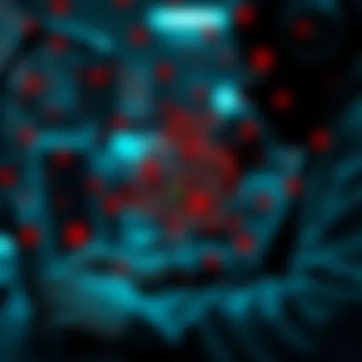 Conceptual representation of phishing attacks