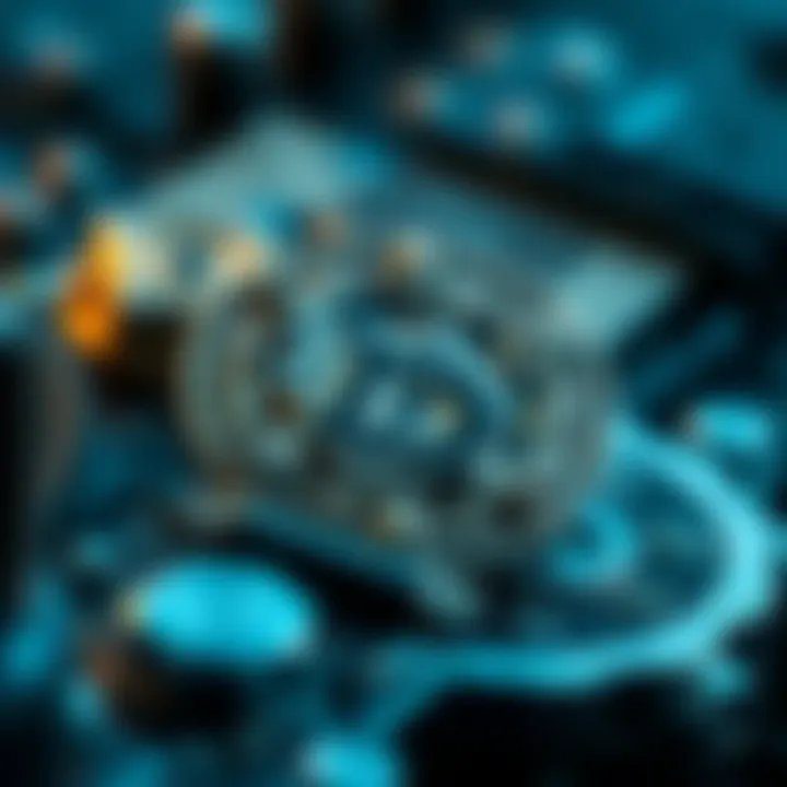 Mechanics of Pi Digital Currency Visual representation of Pi digital currency mechanics