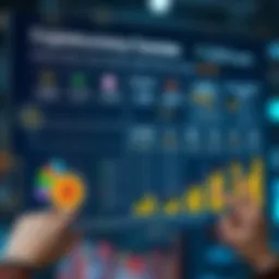 A detailed chart analyzing cryptocurrency course pricing variations across platforms