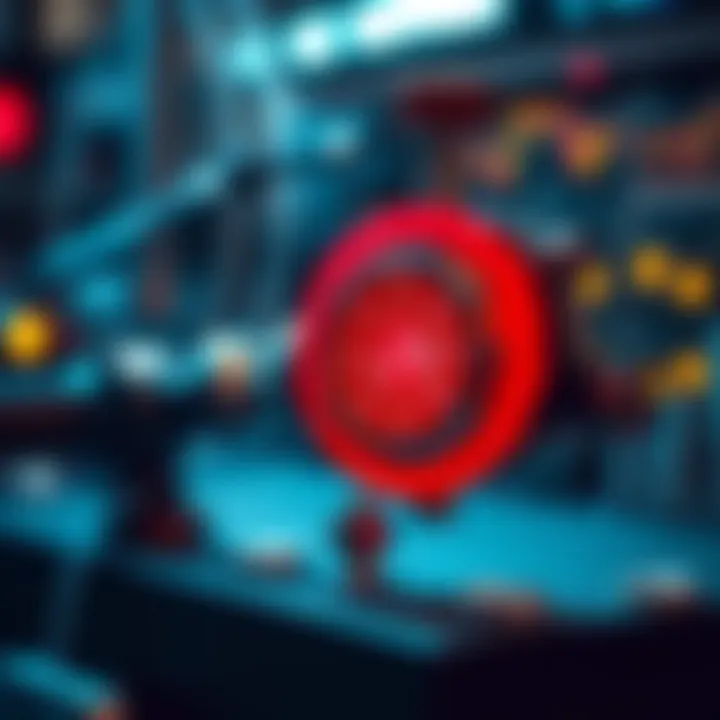 Mechanics of Stop Limit Orders Visual representation of a stop limit order mechanism