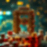 Visual representation of NFT generation mechanics