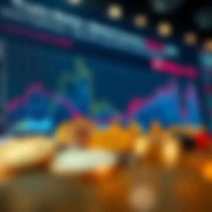 Chart comparing market cap of major cryptocurrencies