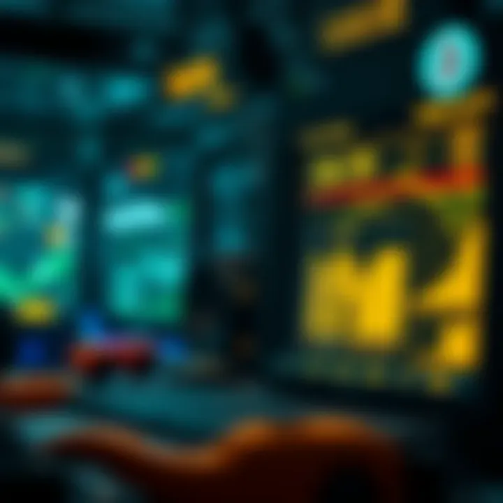 Visual representation of economic models in crypto games