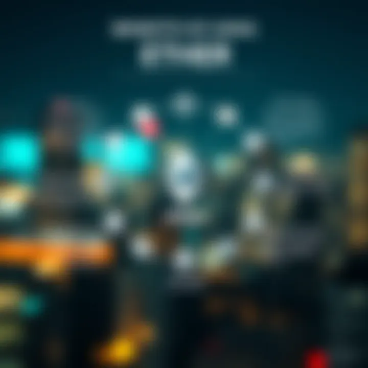 Diagram illustrating the benefits of Ether transactions