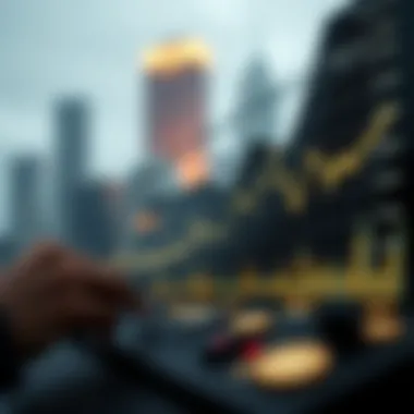 Graph showing historical trends of Bitcoin prices