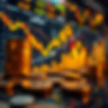 Cryptocurrency Trading Volumes Analysis Graphical representation of cryptocurrency trading volumes