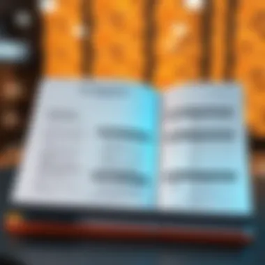 Illustration of a whitepaper layout and essential components