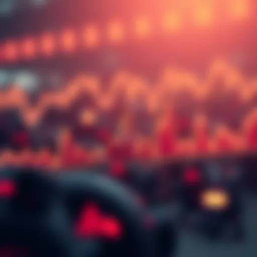 Graph illustrating cryptocurrency market trends